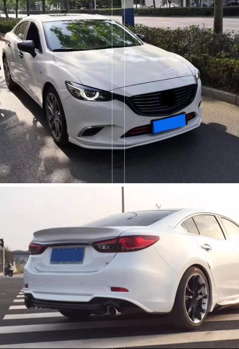 Falda lateral Mazda Atenza MS 2014-2018 labio trasero sin pintar - imagen 2