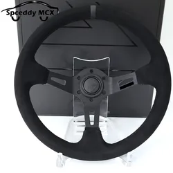 Volante deportivo Racing Sport negro edición con plato profundo