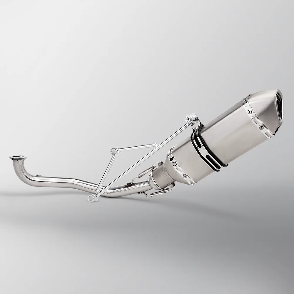 Silenciador escape Racing Line con tubo conexión GY6 125-150 - imagen 3