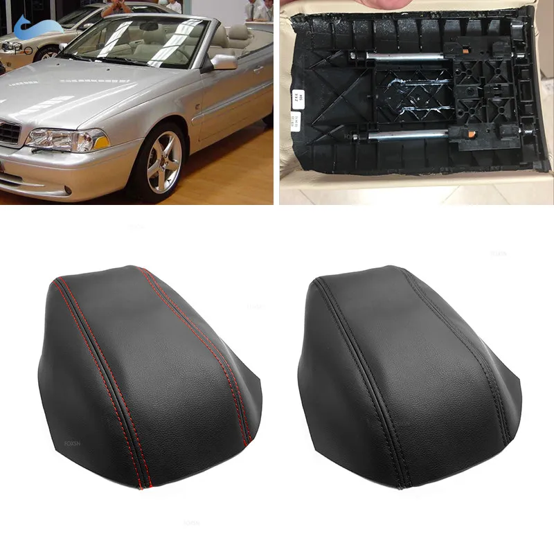 Funda piel reposabrazos central Volvo S70 V70 C70 93-00 - imagen 5
