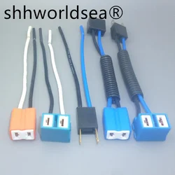 Shhworldsea Adaptador cerámico H7 para bombilla LED de coche