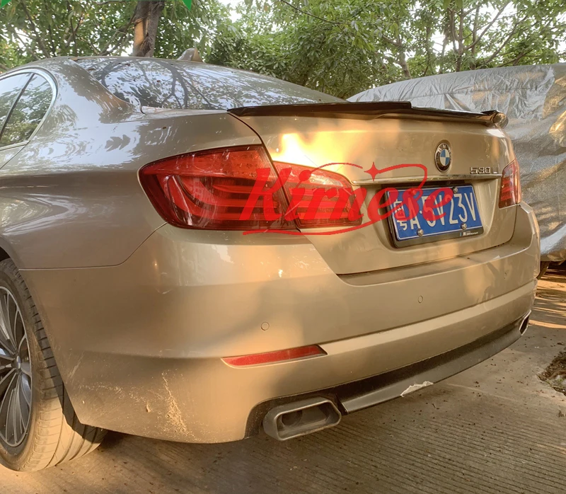 Spoiler trasero carbono negro BMW Serie 5 F10 2010-2017 - imagen 5