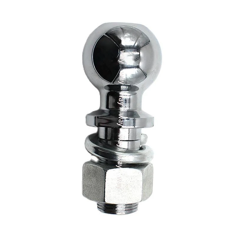 Bola de remolque cromada con vástago de 50 mm y 2722 kg - imagen 4