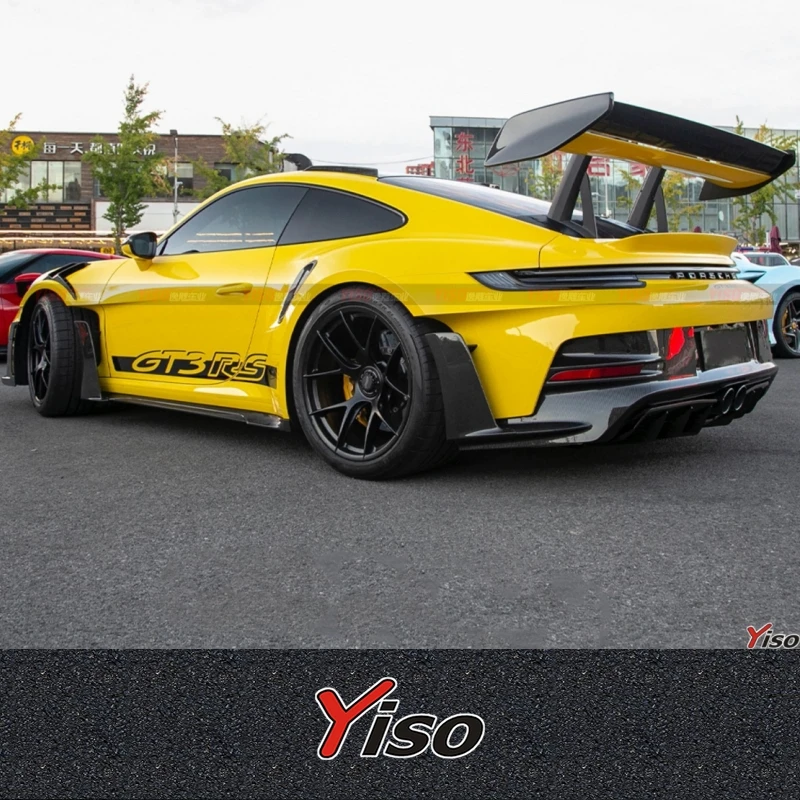 Kit fibra de carbono OEM Porsche 992 GT3 RS: falda frontal y labios - imagen 3