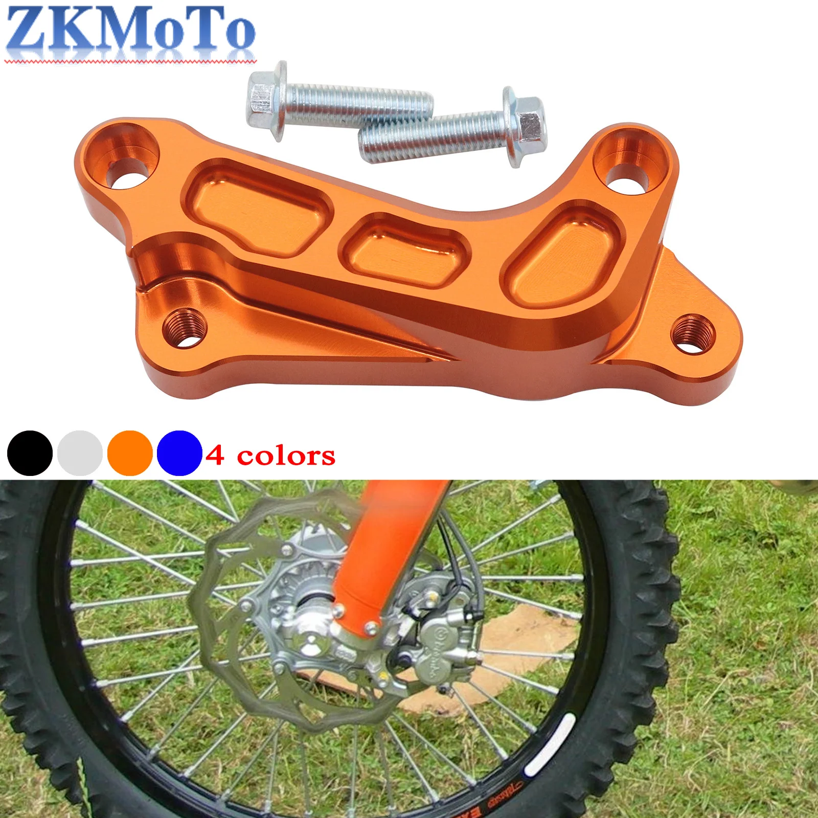 Adaptador pinza freno 320mm + soportes – KTM Six Days 1994-2023