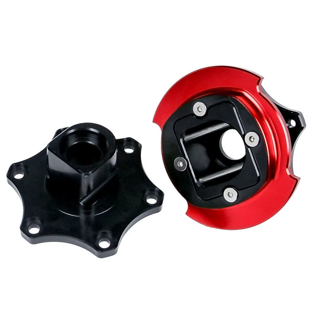 Volante deportivo aluminio forma D Boss liberación rápida – AU 6x70 - imagen 4