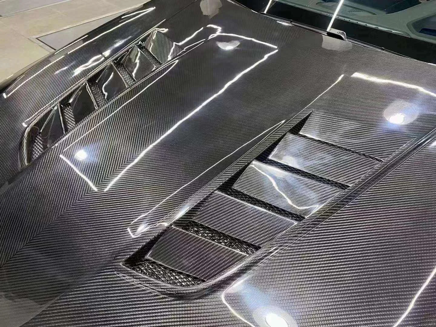 Cubierta motor estilo Vorteine para BMW Serie 5 G30 F90 M5 - imagen 2