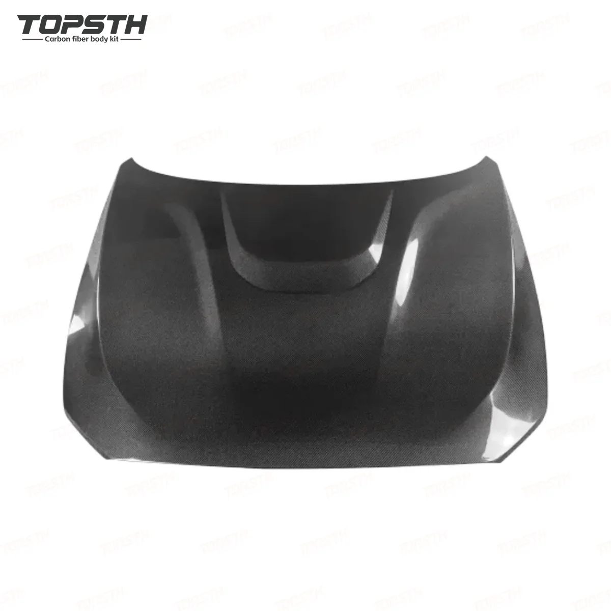 Capó instalado en BMW M2 F87 vista lateral