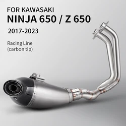 Sistema escape Akrapovič con DB Killer – Kawasaki Ninja650/Z650 2017-2023