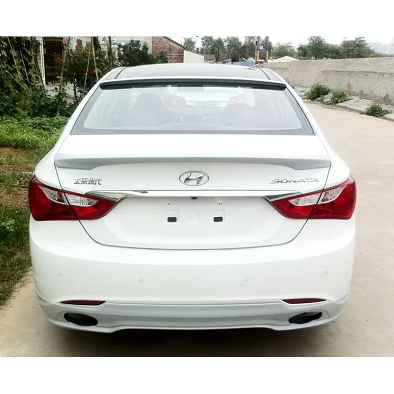 Alerón trasero ABS negro brillante para Hyundai Sonata 8 2011-2014 - imagen 3