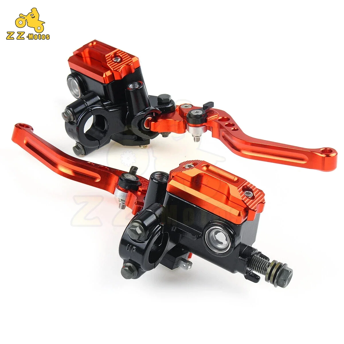 Palancas Moto Cilindro Maestro - Kit Freno Embrague Hidráulico Manillar - imagen 4
