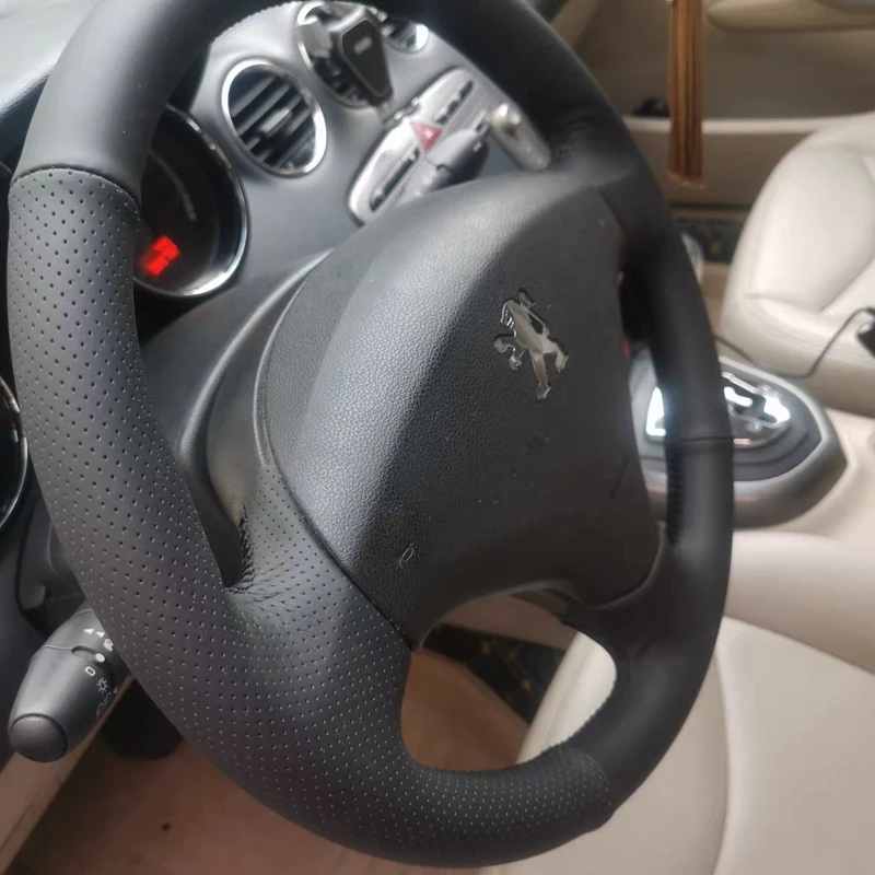 Funda Volante Cuero Símil Microfibra – Peugeot 308 408 Protector - imagen 2