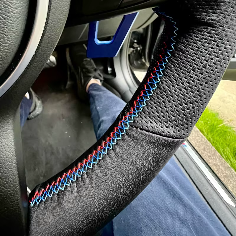 Funda trenzada para volante BMW E36, E46, E39, E83 y E53 - imagen 5