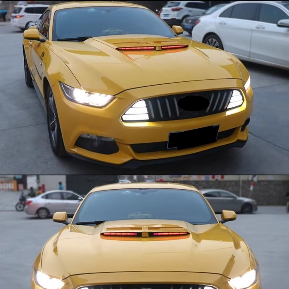 Embellecedor capó sin pintar PP para Ford Mustang 2015-2017 - imagen 5