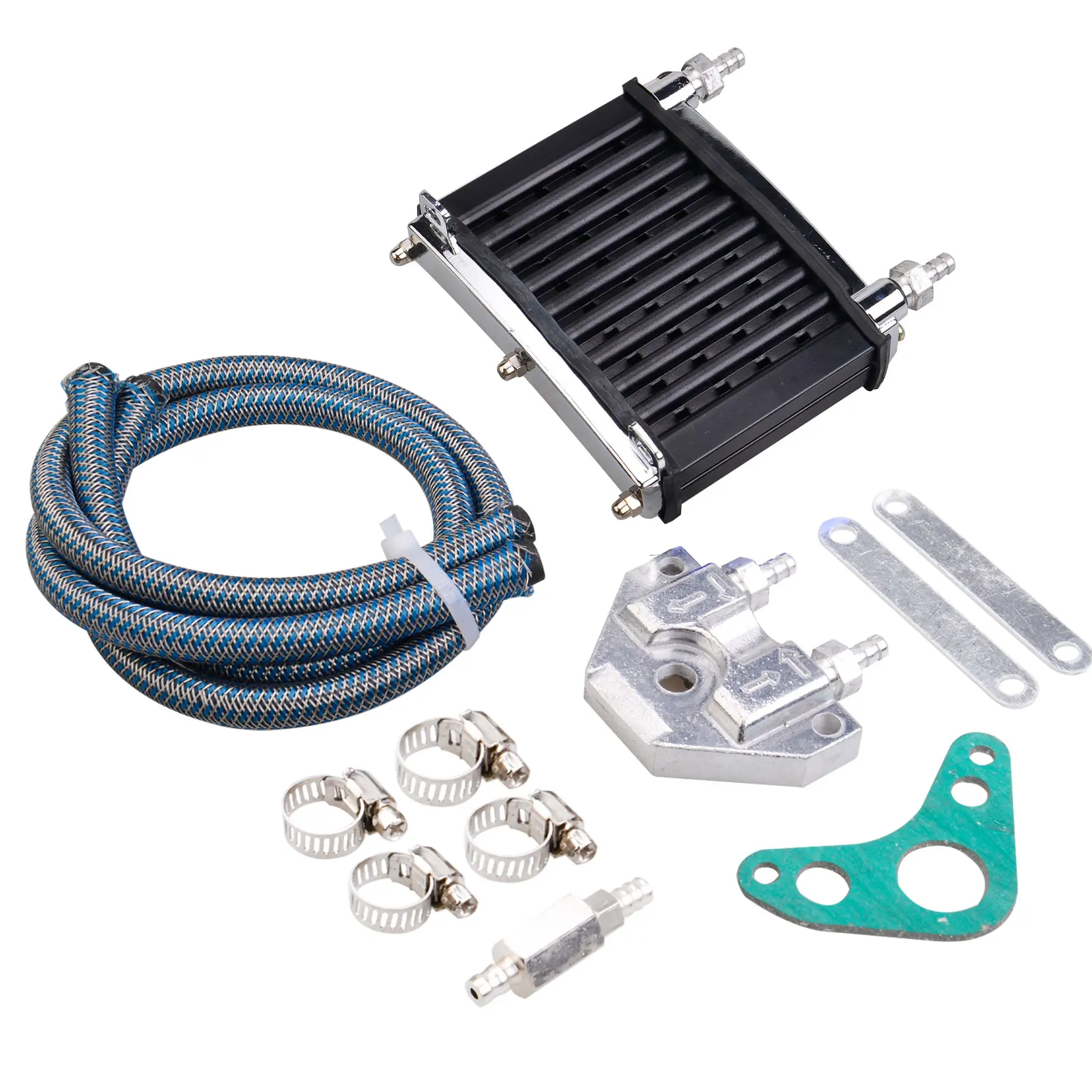 Enfriador de aceite radiador para motocross ATV quad 125cc