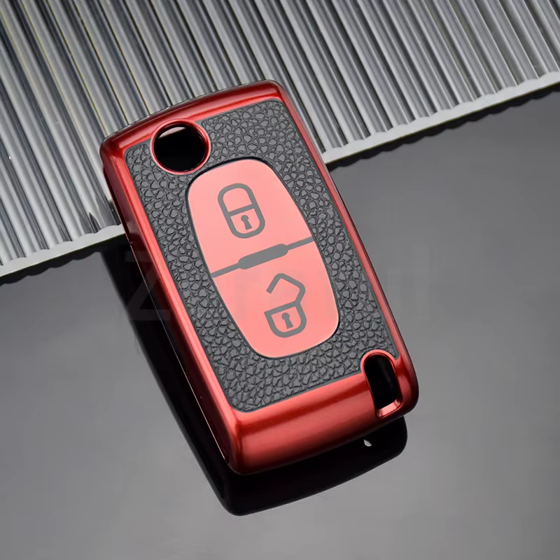 Vista de la funda protectora para llave