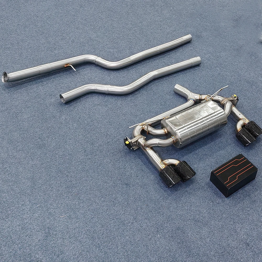 Tubo de escape catback para BMW 320 N20 ajuste parachoques trasero M3 - imagen 4