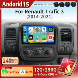 Radio Android CarPlay Bluetooth – Renault Trafic 2015-2019