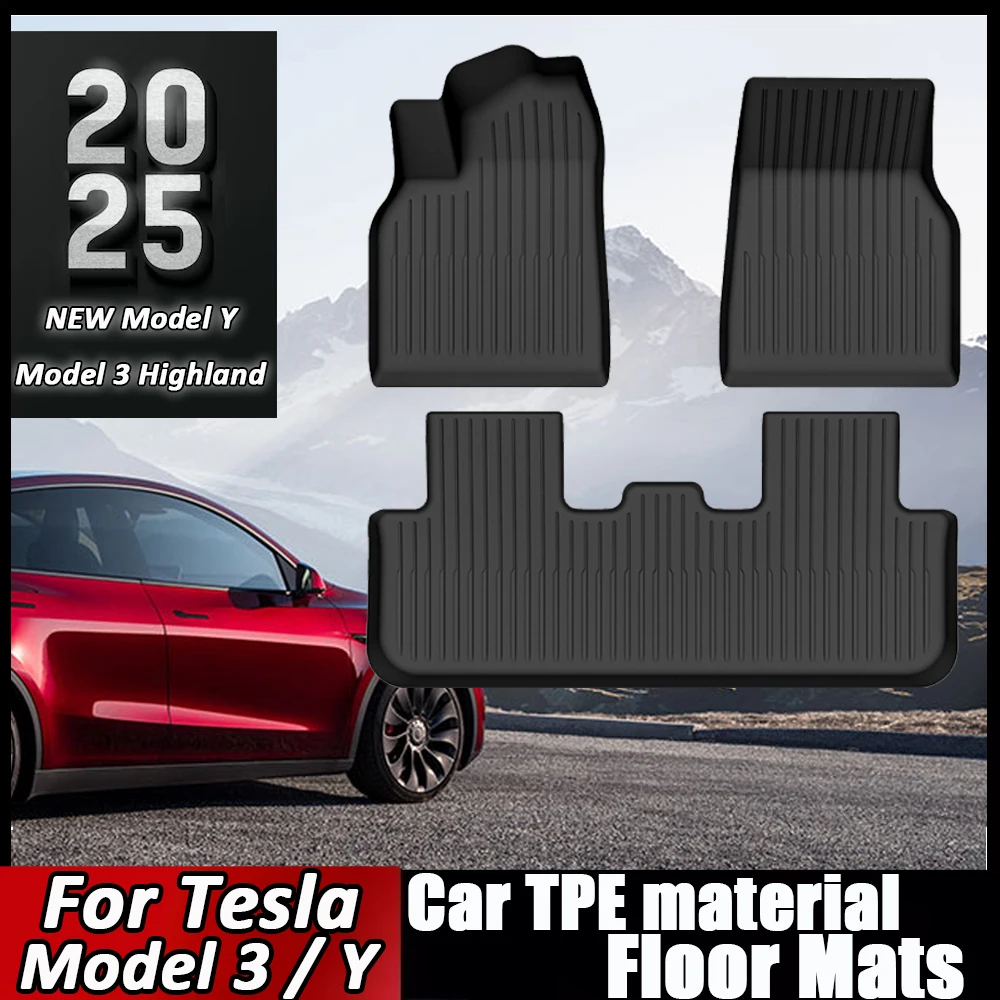Alfombrillas TPE antideslizantes para maletero Tesla Model 3 Highland