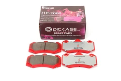 Kit pastillas de freno cerámicas DICASE delantero y trasero