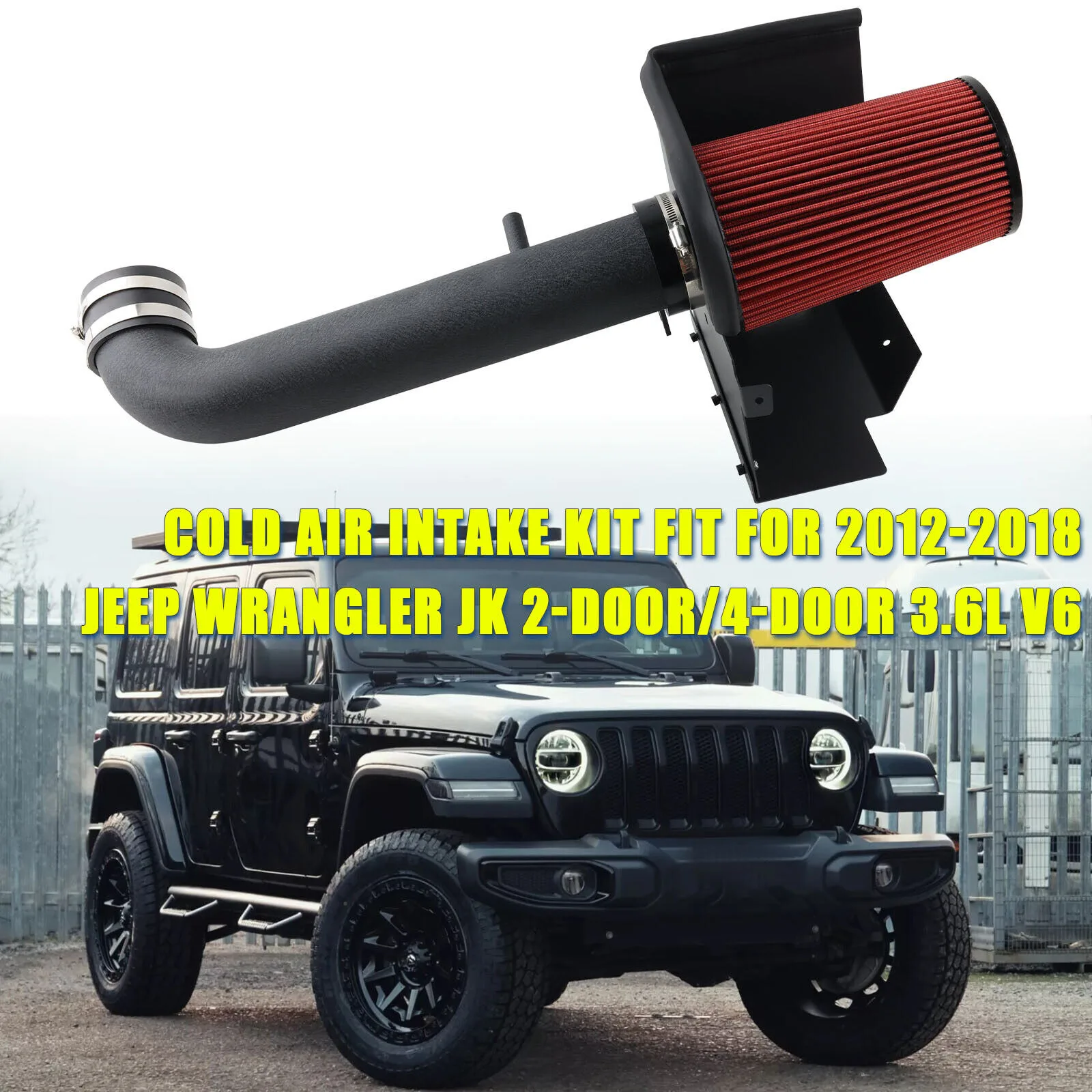 Kit de admisión de aire frío Jeep Wrangler JK V6 2,4 l 2015-2019