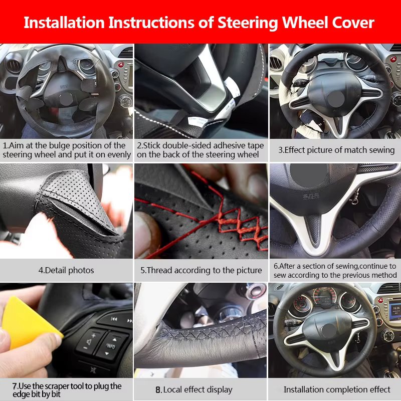 Detalle del protector FOXSN y sus acabados para volante Nissan