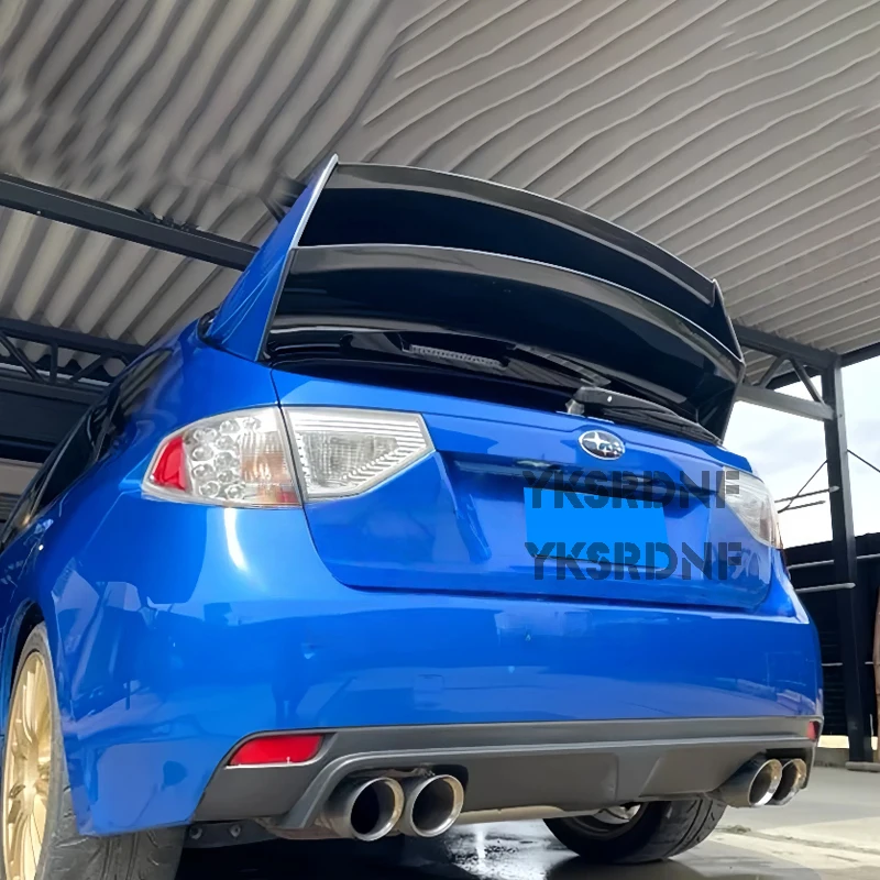 Alerón trasero de fibra de carbono para Subaru Impreza WRX STI - imagen 4
