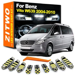 ZITWO Bombillas LED Canbus 13 pzas para Mercedes Vito W639 2004-2010