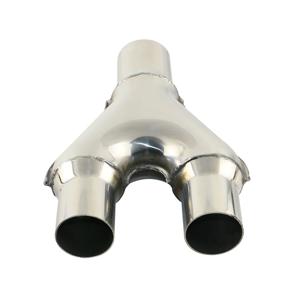 Silenciador escape universal acero inoxidable tipo Y - imagen 2