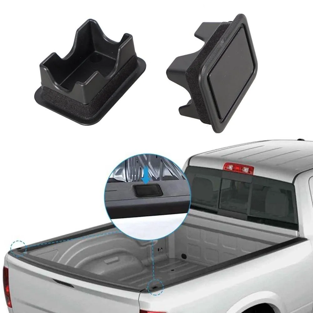 Tapas negras para bolsillos de estacas Dodge Ram 1500/2500 - imagen 3