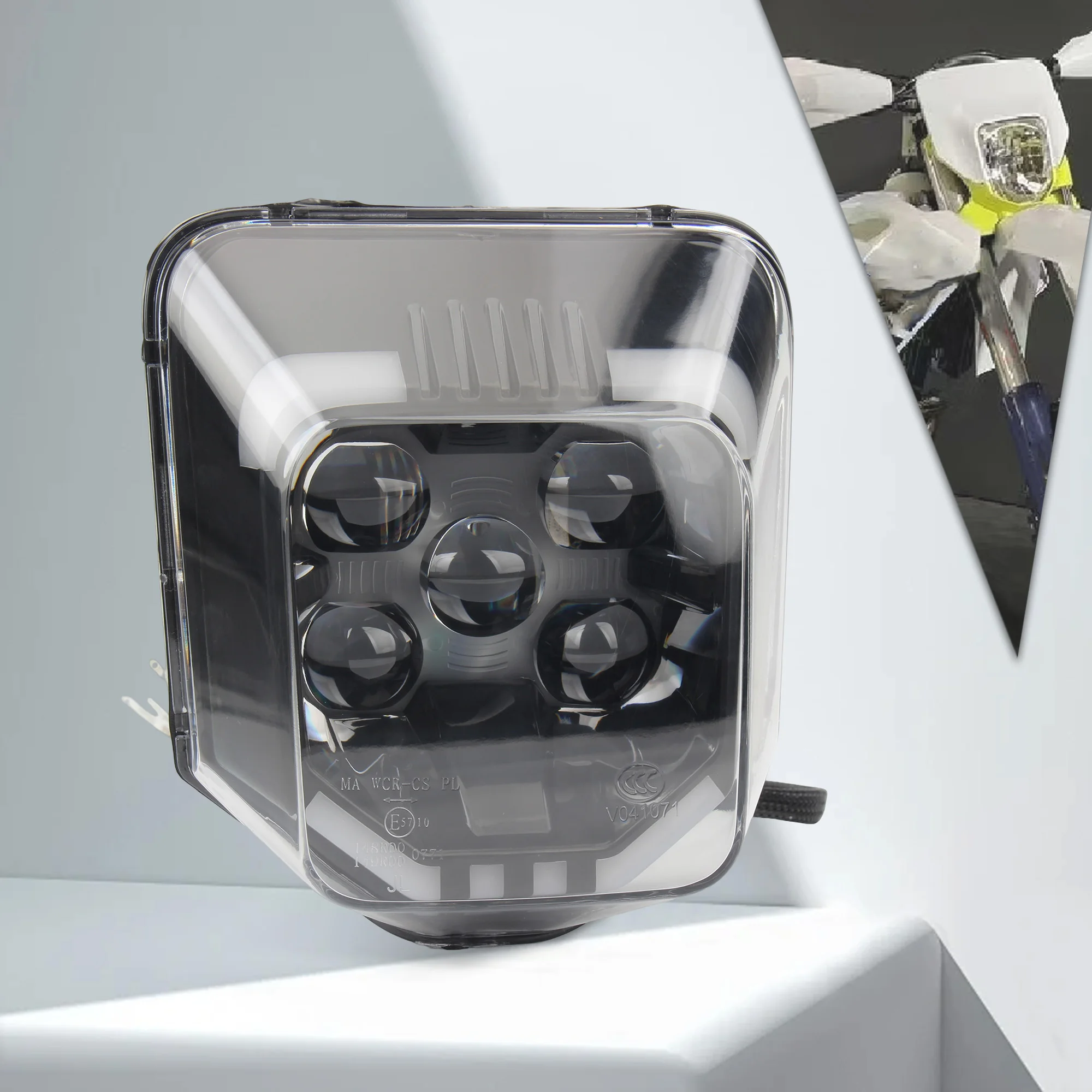 Faro LED Husqvarna 701 Enduro – Compatible TE FE TC FC - imagen 2