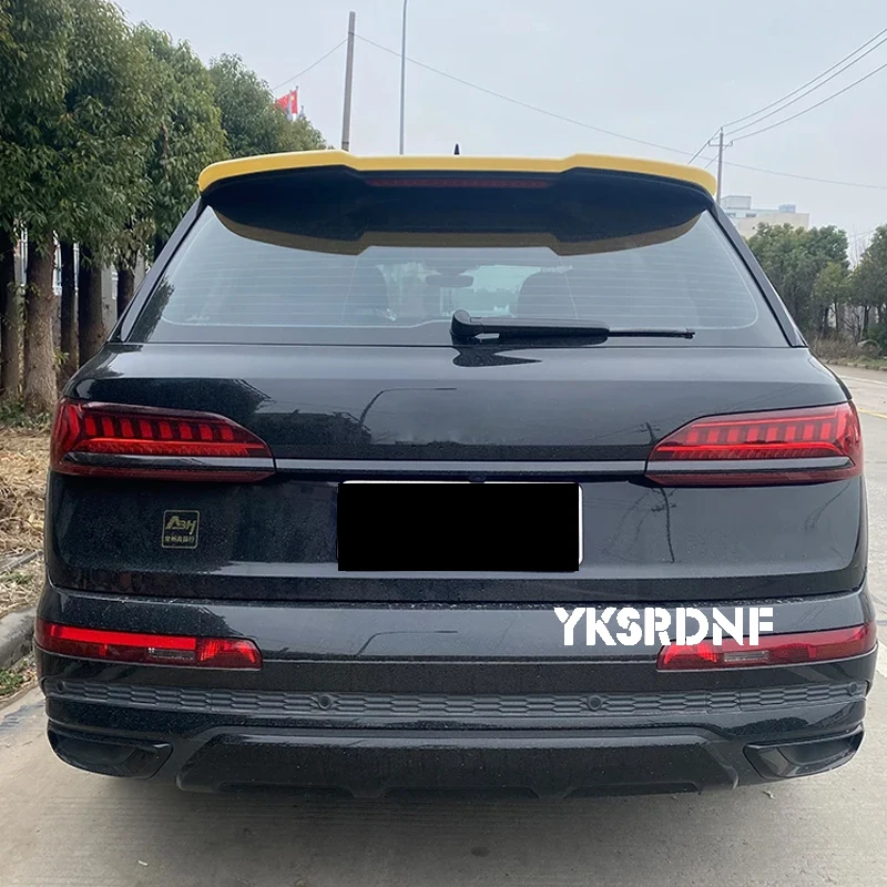 Alerón trasero ABS negro brillante para Audi Q7 S-Line 2016-2024 - imagen 2