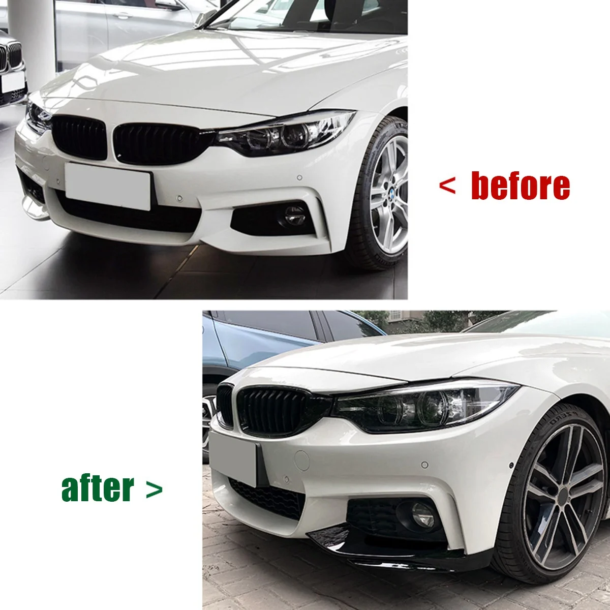 Splitter delantero BMW Serie 4 F32/F33/F36 M-Tech