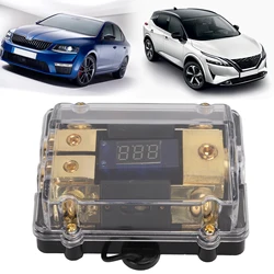 Distribuidor de alimentación 1 a 2 salidas para audio de coche, 100 A
