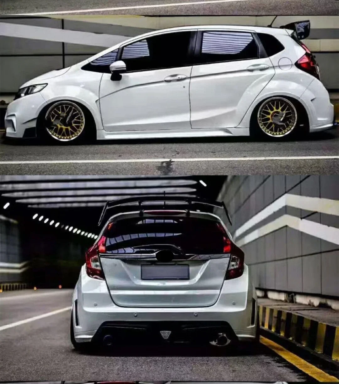 Kit de carrocería Honda Fit/Jazz 2014-2020 – paragolpes y faldones - imagen 5