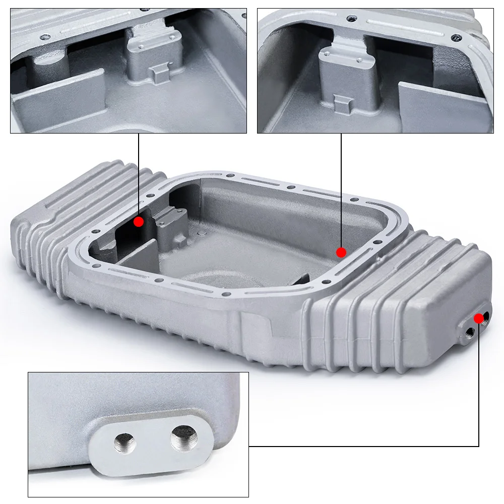 Colector de aceite PQY para Nissan SR20DET S13 S14 S15 - imagen 2