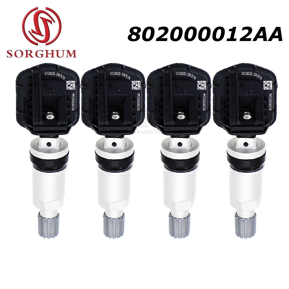 Sensor TPMS 802000012 433 MHz para Chery Tiggo 2 y 8