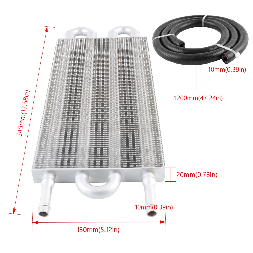 Kit radiador de aceite universal de aluminio para motor y transmisión - imagen 4