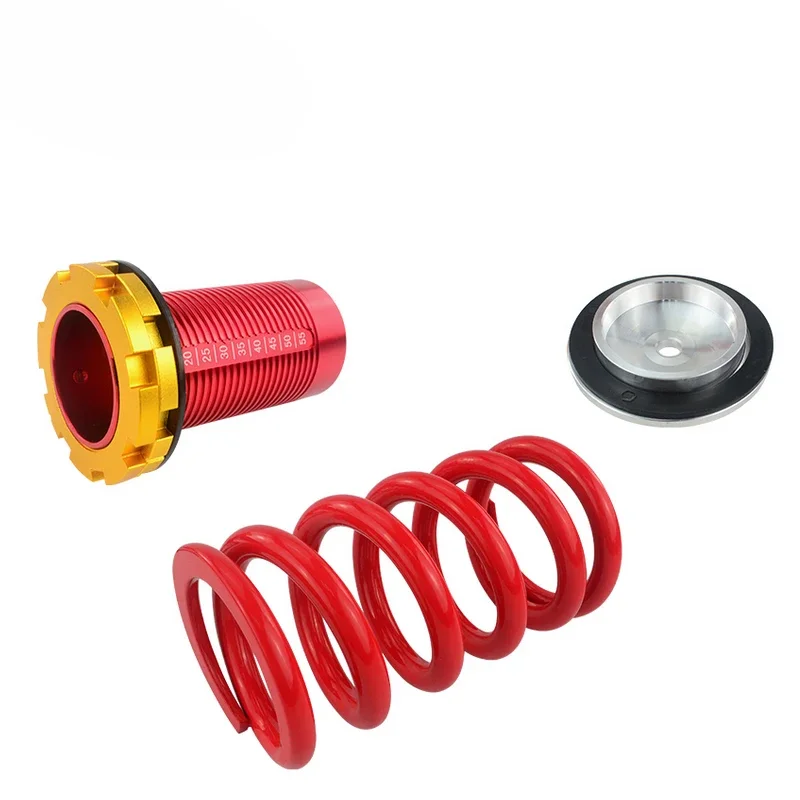 Muelles de suspensión ajustables rojos Honda Civic EG/EJ/EK 88-00 - imagen 3