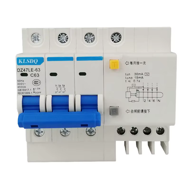 Interruptor diferencial DZ47LE-63 monofásico y trifásico - imagen 4
