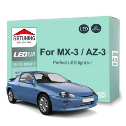 Kit de bombillas LED CANBUS para interior Mazda MX-3 y Autozam AZ-3