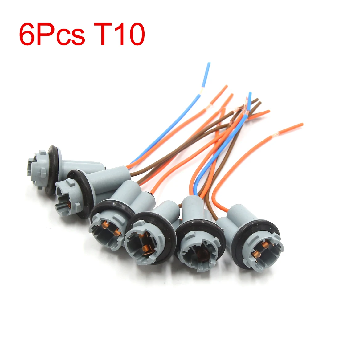 Autohaux Cable adaptador T10 W5W para luces LED de coche 12 V - imagen 4