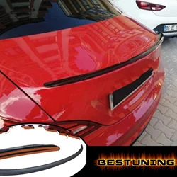 Alerón maletero trasero Mercedes CLA 180D en plástico negro brillante