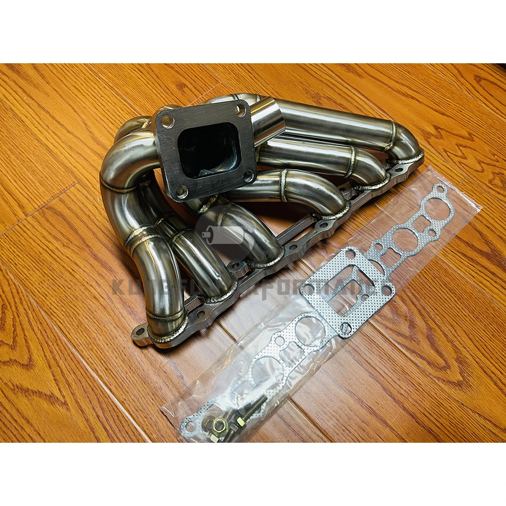 Colector en configuración de turbo grande