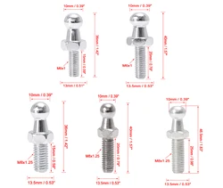 Autohaux pernos para puntal de gas amortiguadores