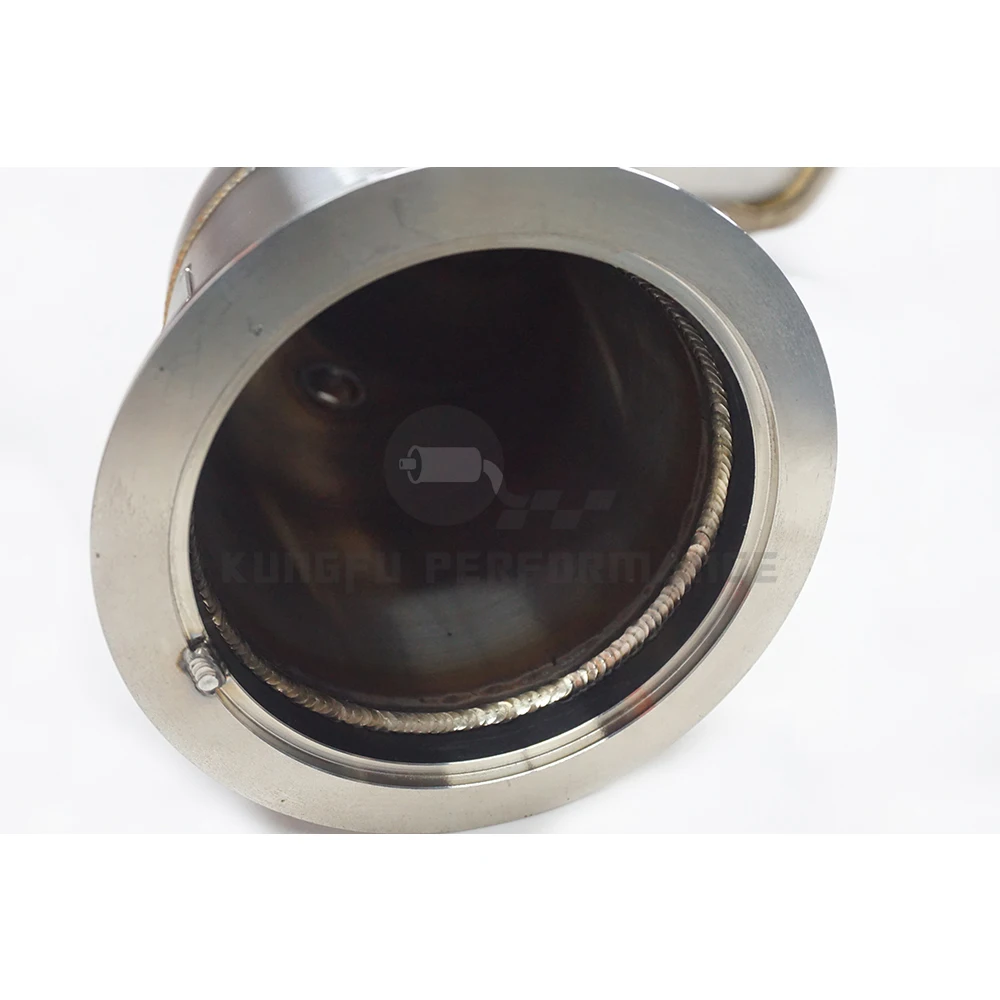 KUNGFU PERFORMANCE Tubo de escape inox 304 para Audi RS4/RS5 B9 2.9T - imagen 5