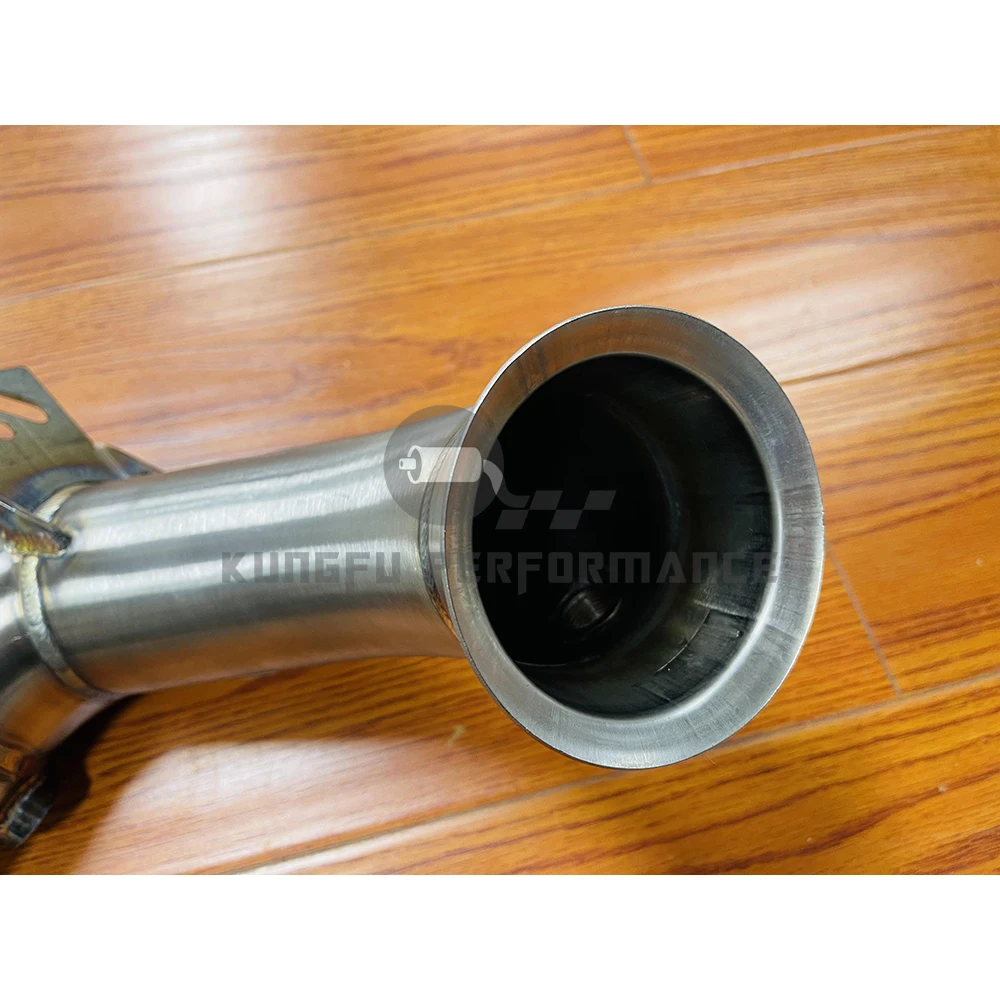 KUNGFU PERFORMANCE tubo de escape SS304 3" para Mercedes M177 E63 4.0T - imagen 4