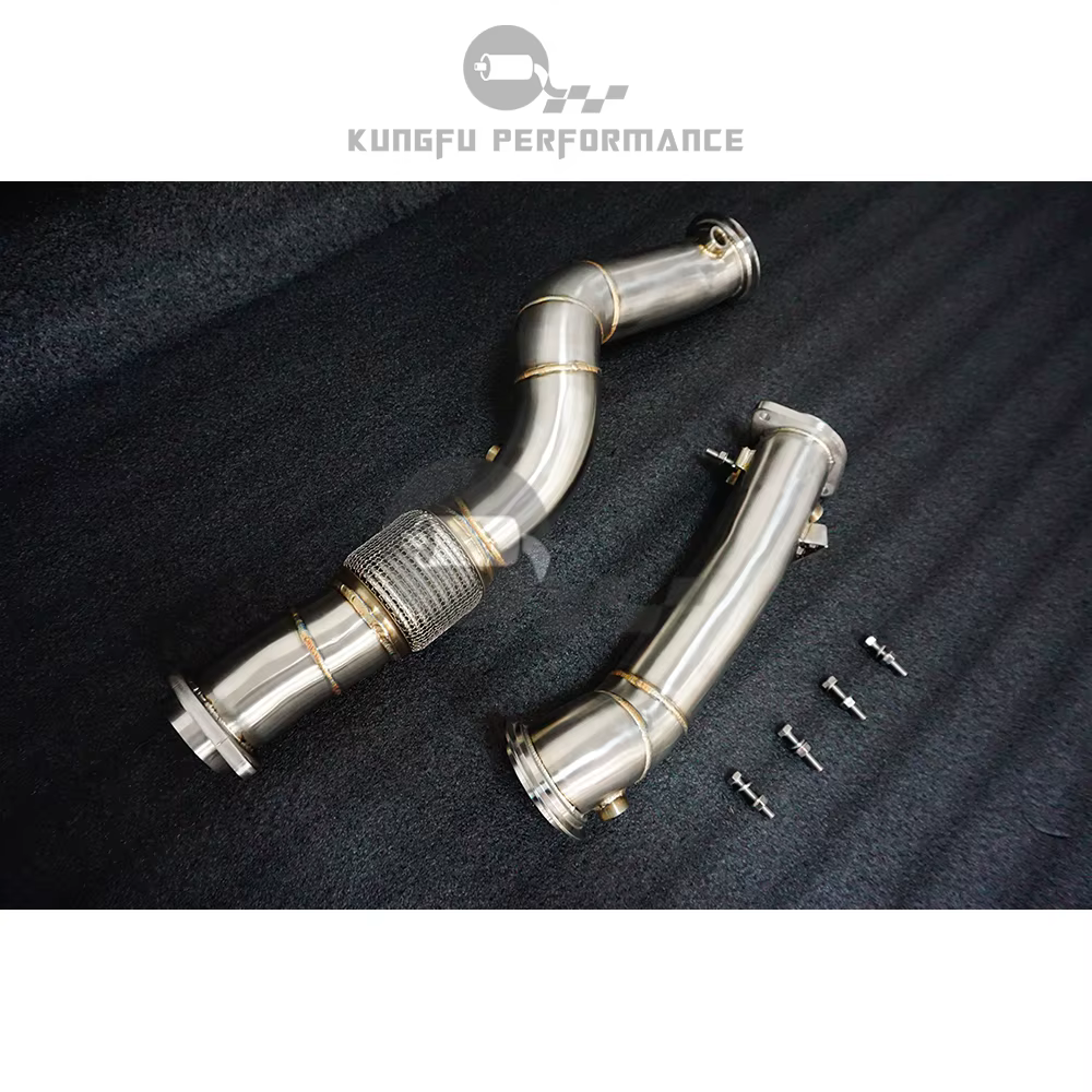 KUNGFU PERFORMANCE Bajante de escape sin catalizador BMW M3/M4 S58