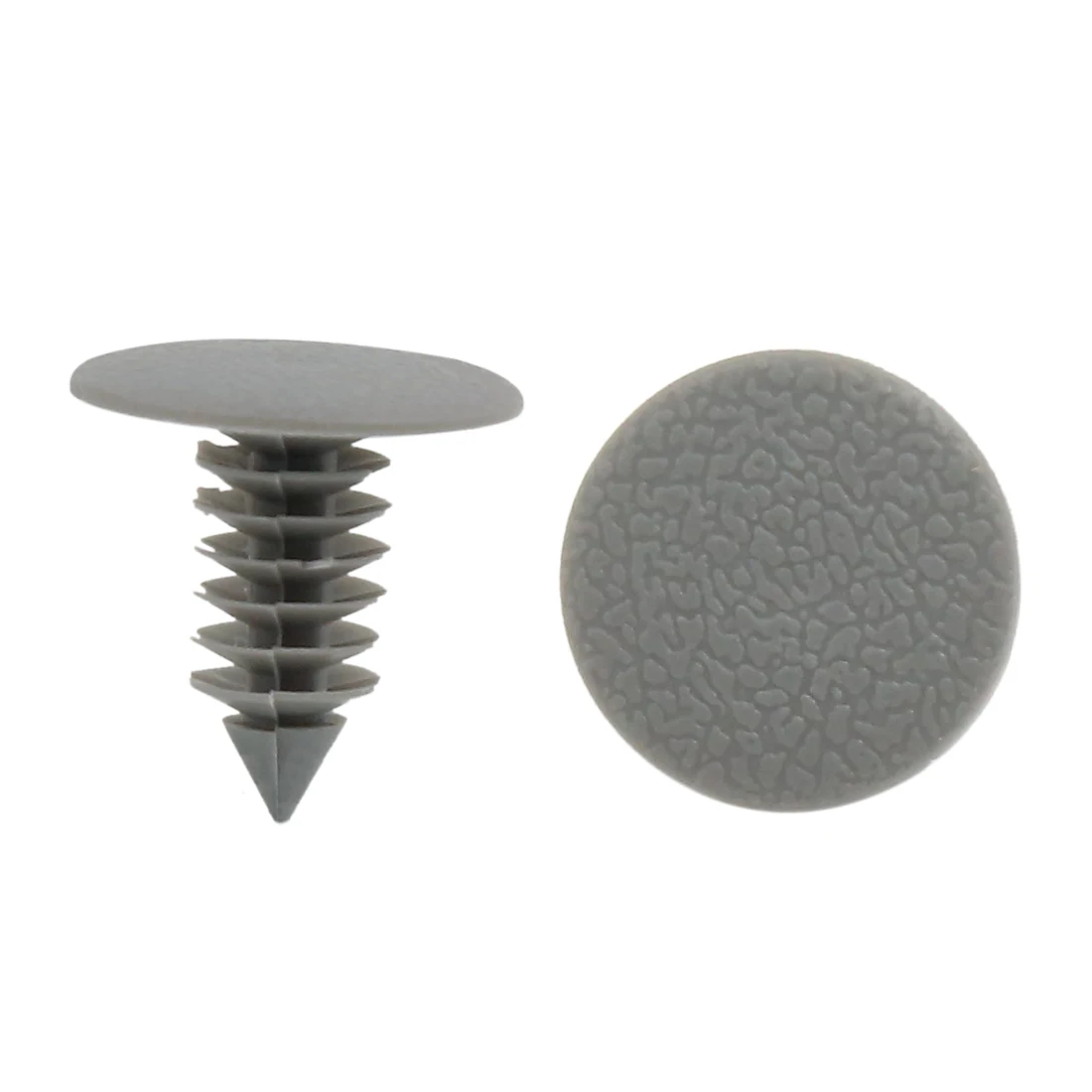 Clip retención parachoques universal Autohaux 9mm gris beige - imagen 2