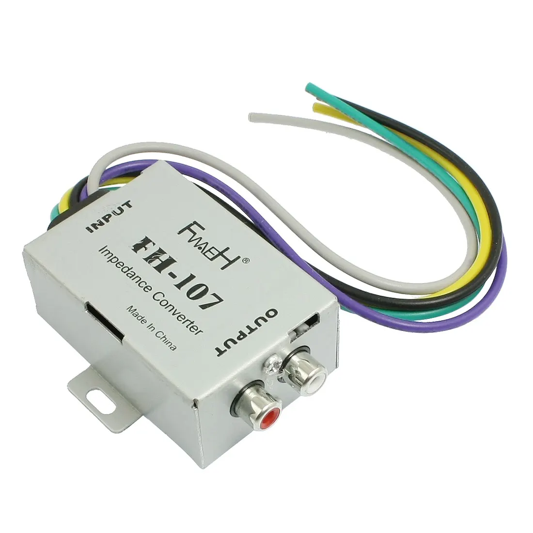 X AUTOHAUX Convertidor nivel audio dos canales salida línea alta/baja - imagen 2
